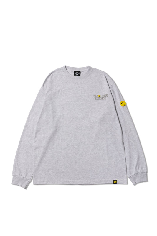 RIDDLE "ALGS OPEN" L/S TEE / GRY