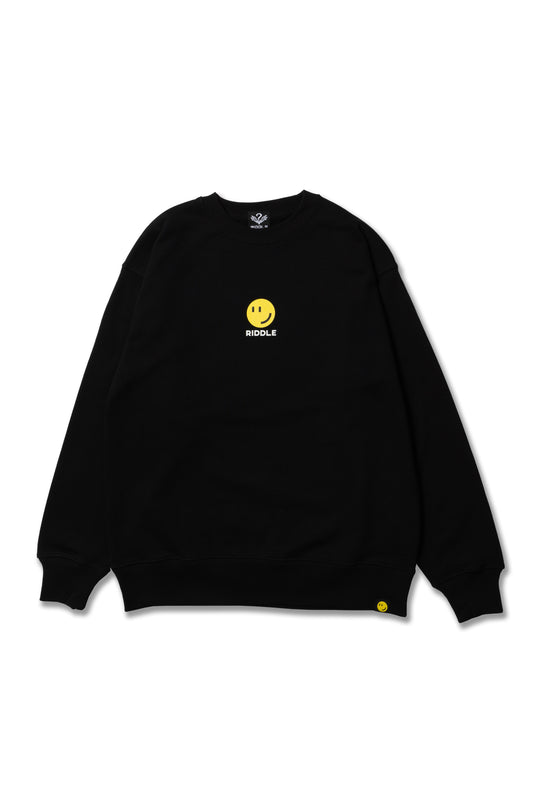 RIDDLE WANTED SWEAT / BLK