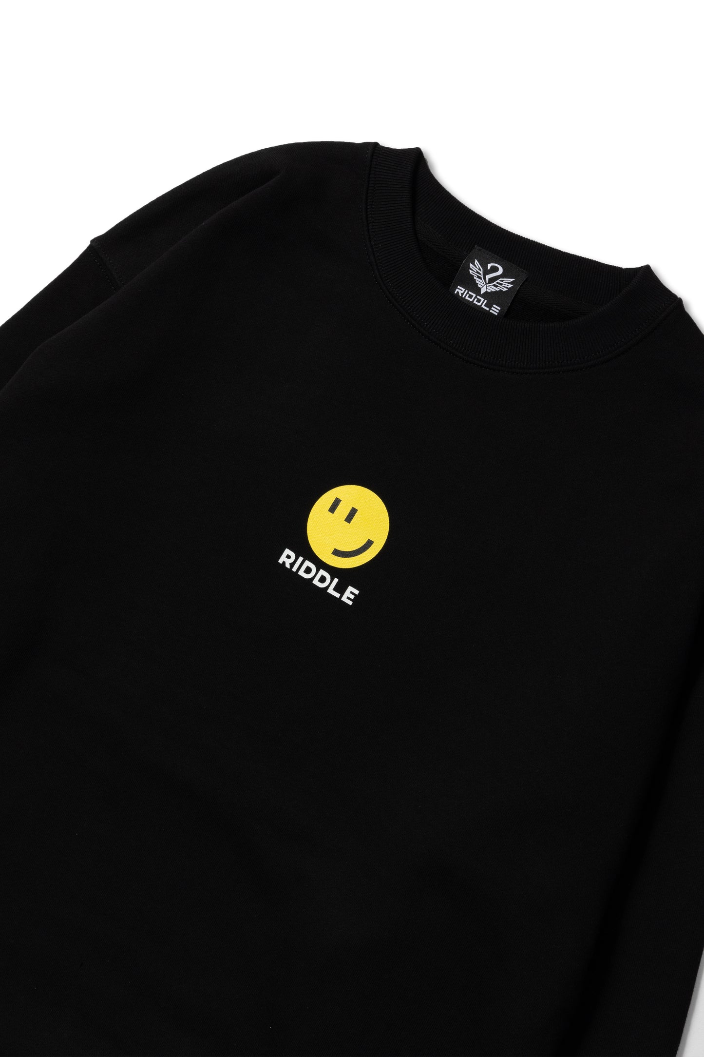 RIDDLE WANTED SWEAT / BLK