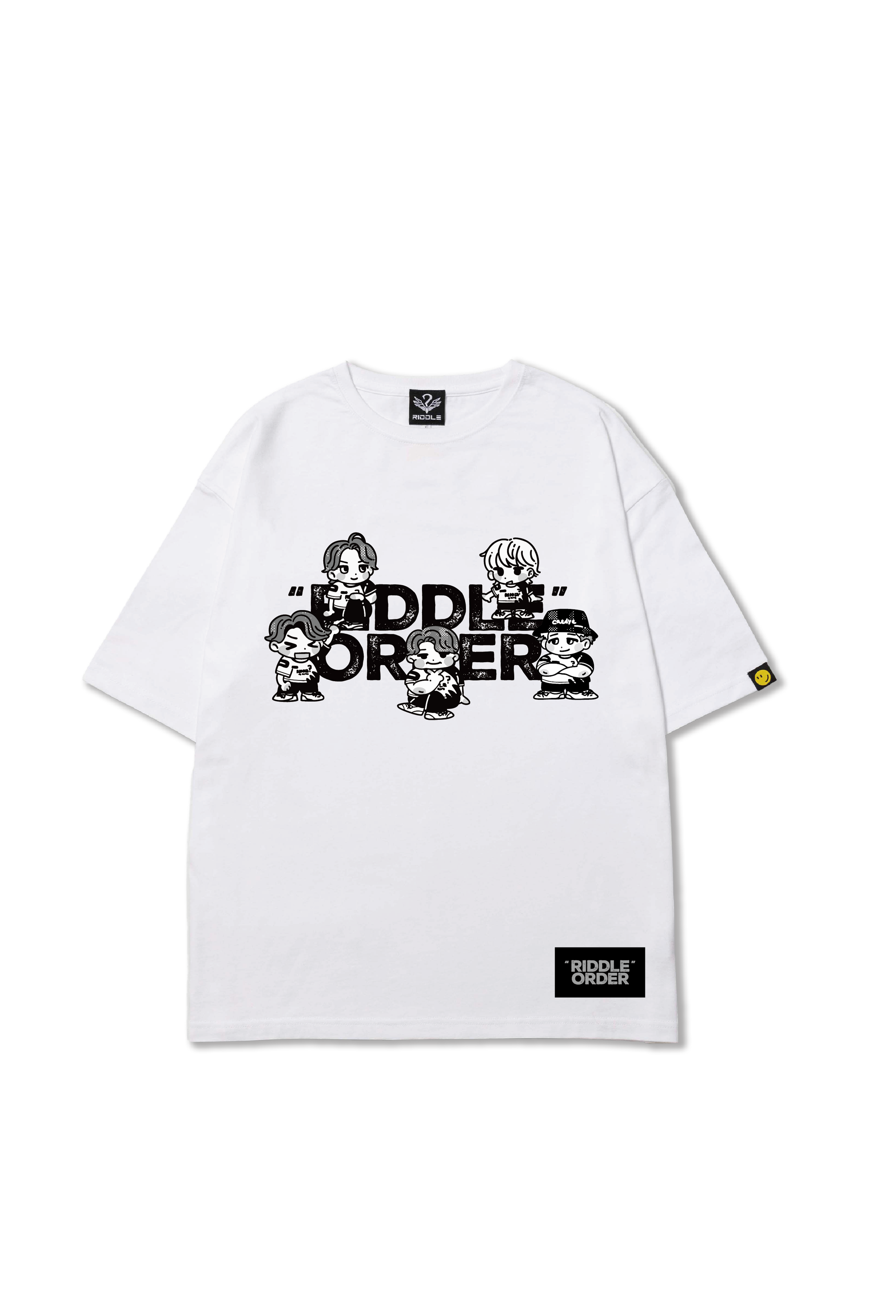【Estブランド】MIDDLE RIDDLE Tシャツ ホワイト Mサイズ RIDDLE ILLUST TEE – RIDDLE ONLINE SHOP