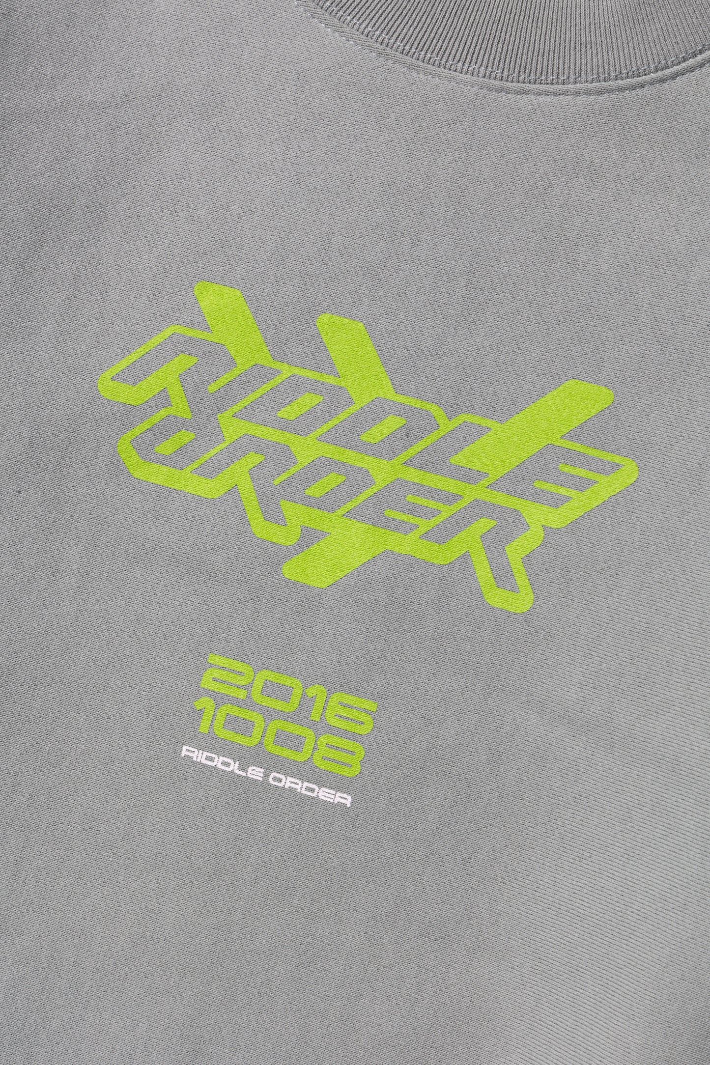 RIDDLE 20161008 SWEATSHIRT / GRN