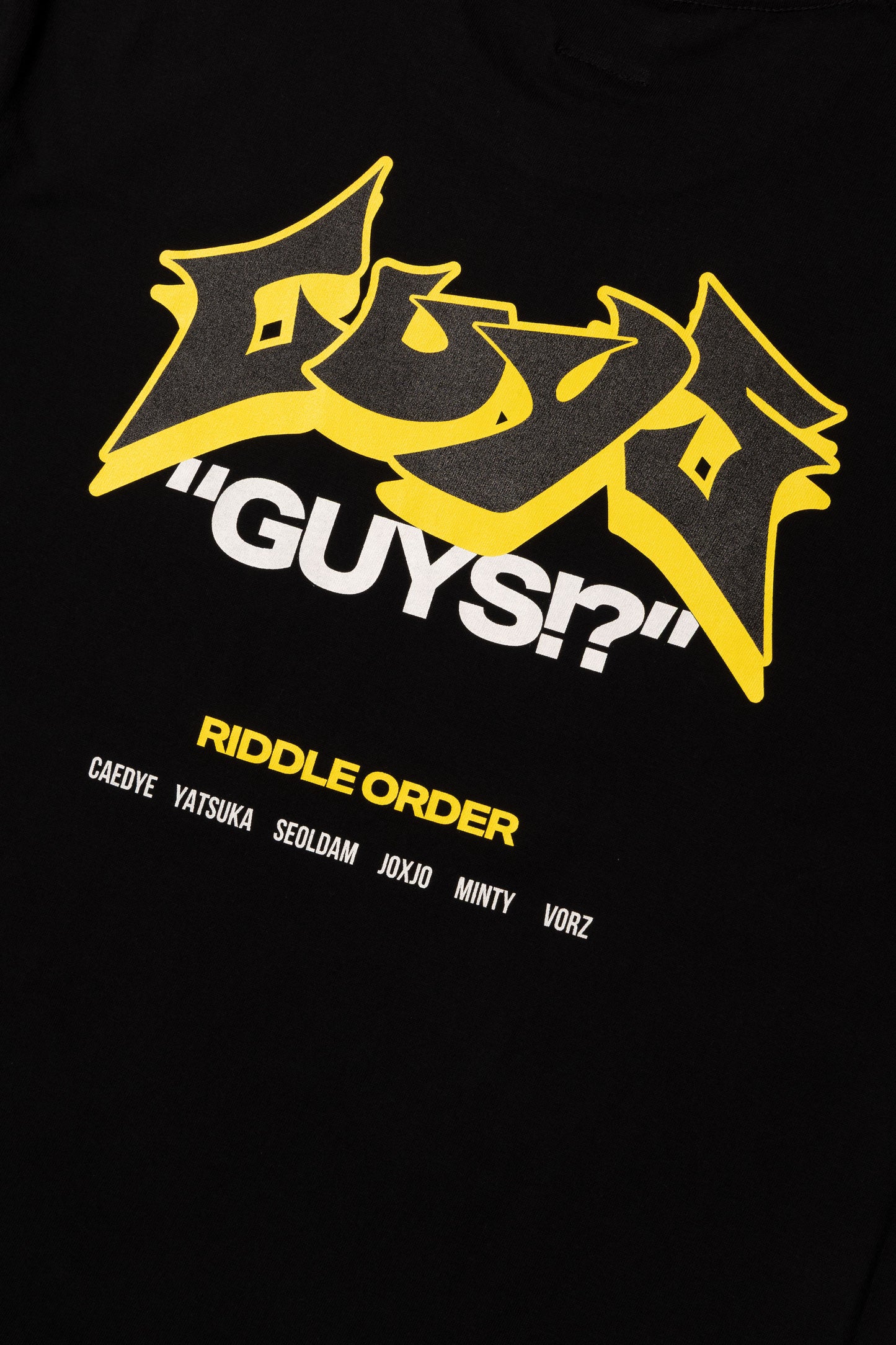 Guys TEE BLK