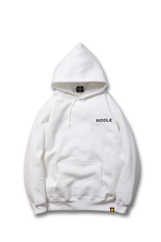 RIDDLE 456 HOODIE / WHT