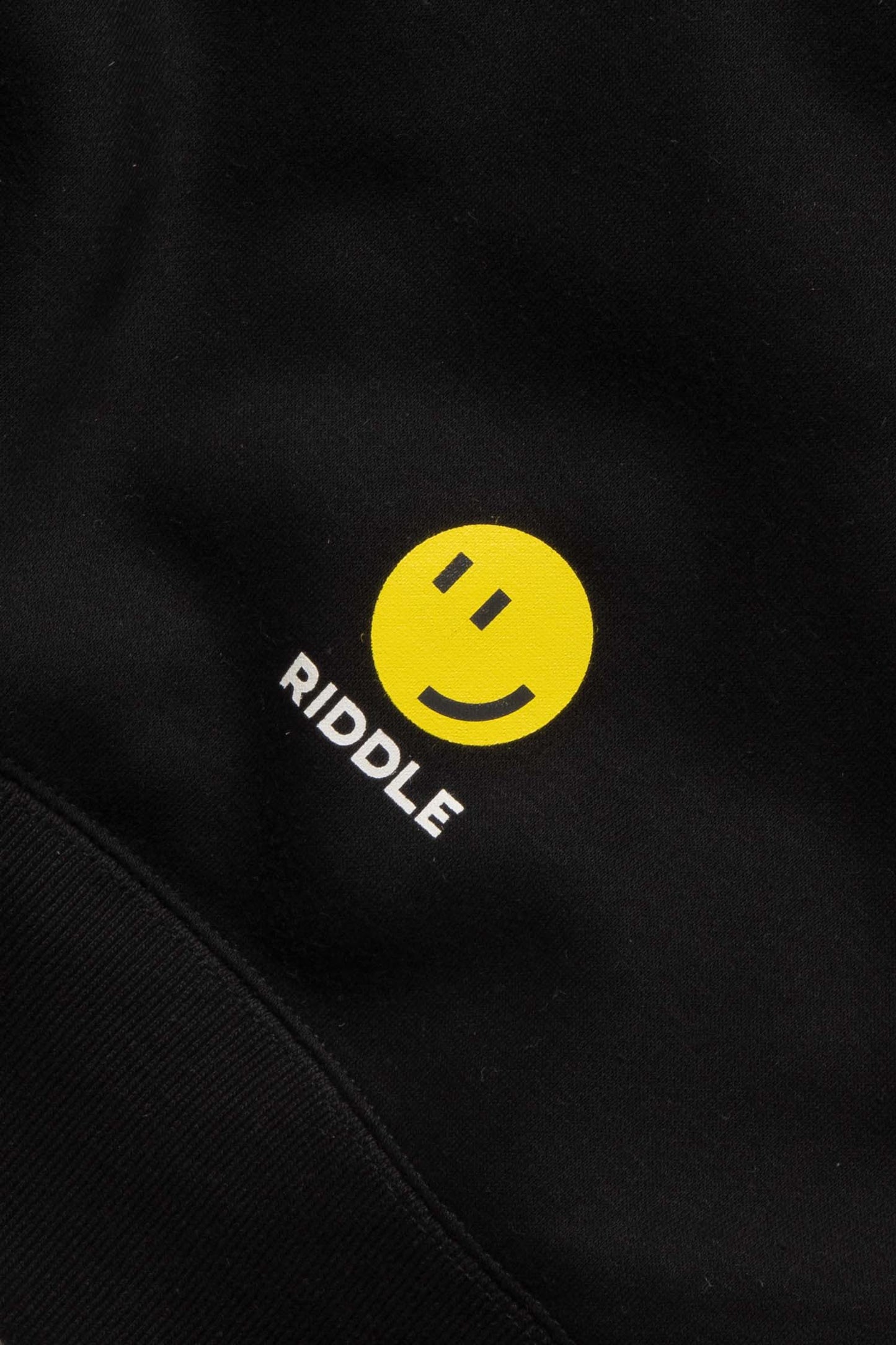 RIDDLE 456 HOODIE / BLK