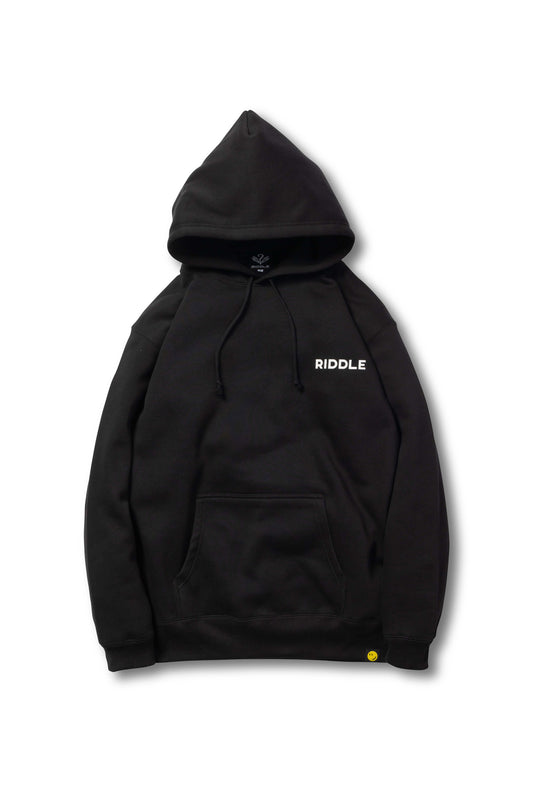 RIDDLE 456 HOODIE / BLK