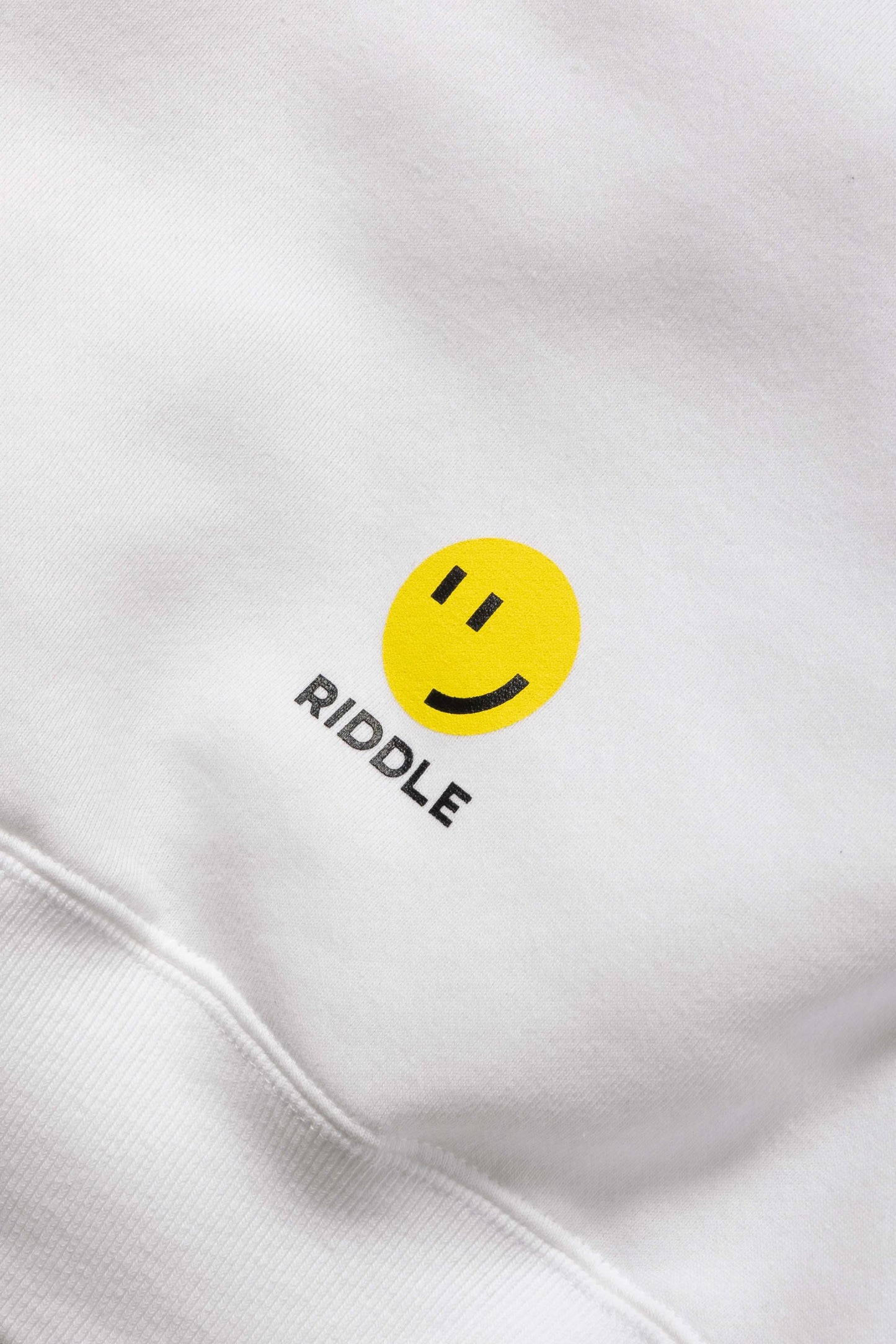 RIDDLE 456 HOODIE / WHT