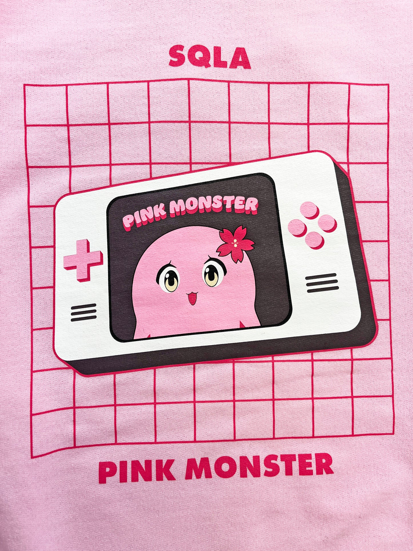 SqLA HOODIE / PINK