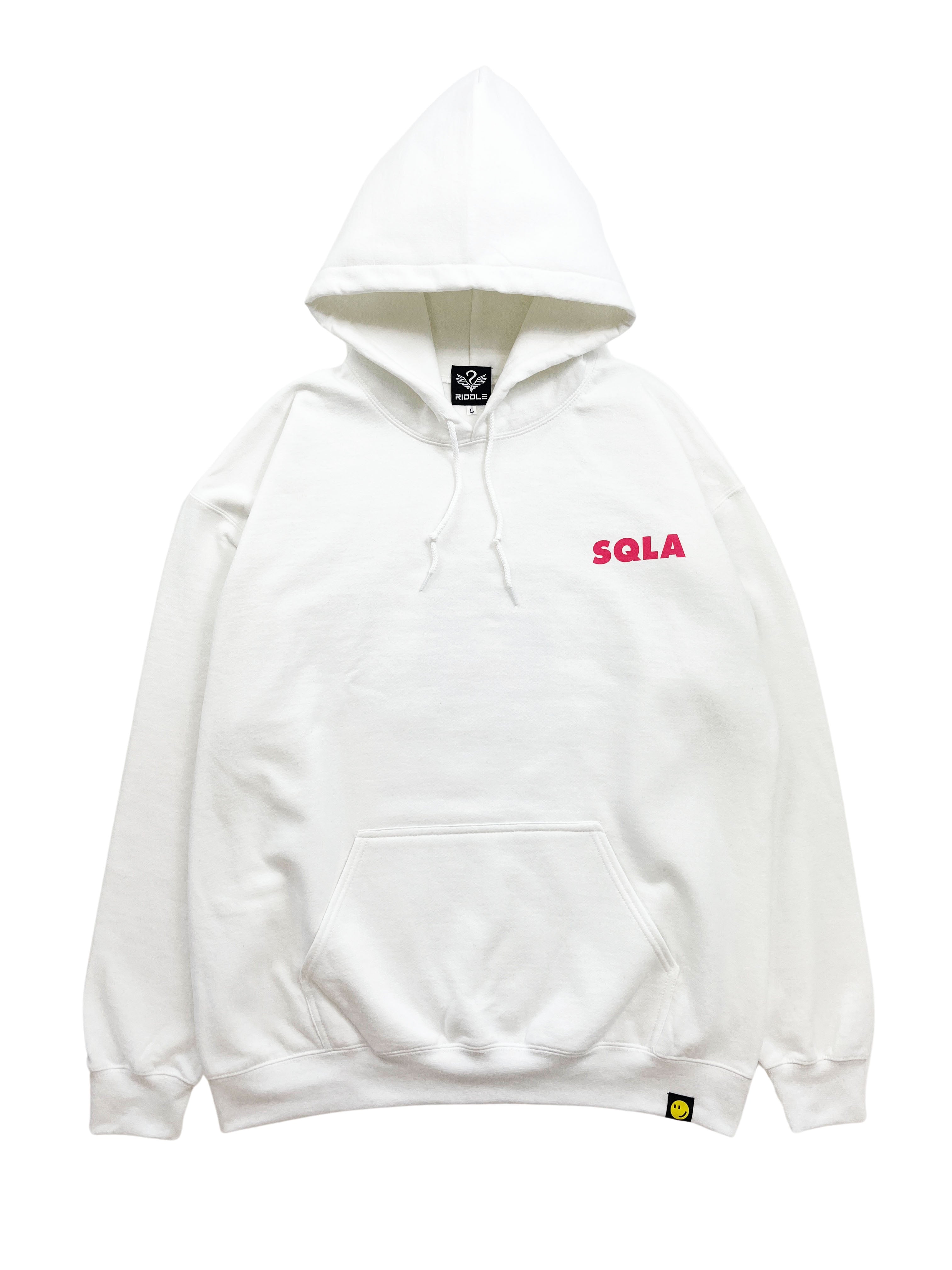 SqLA HOODIE / WHT