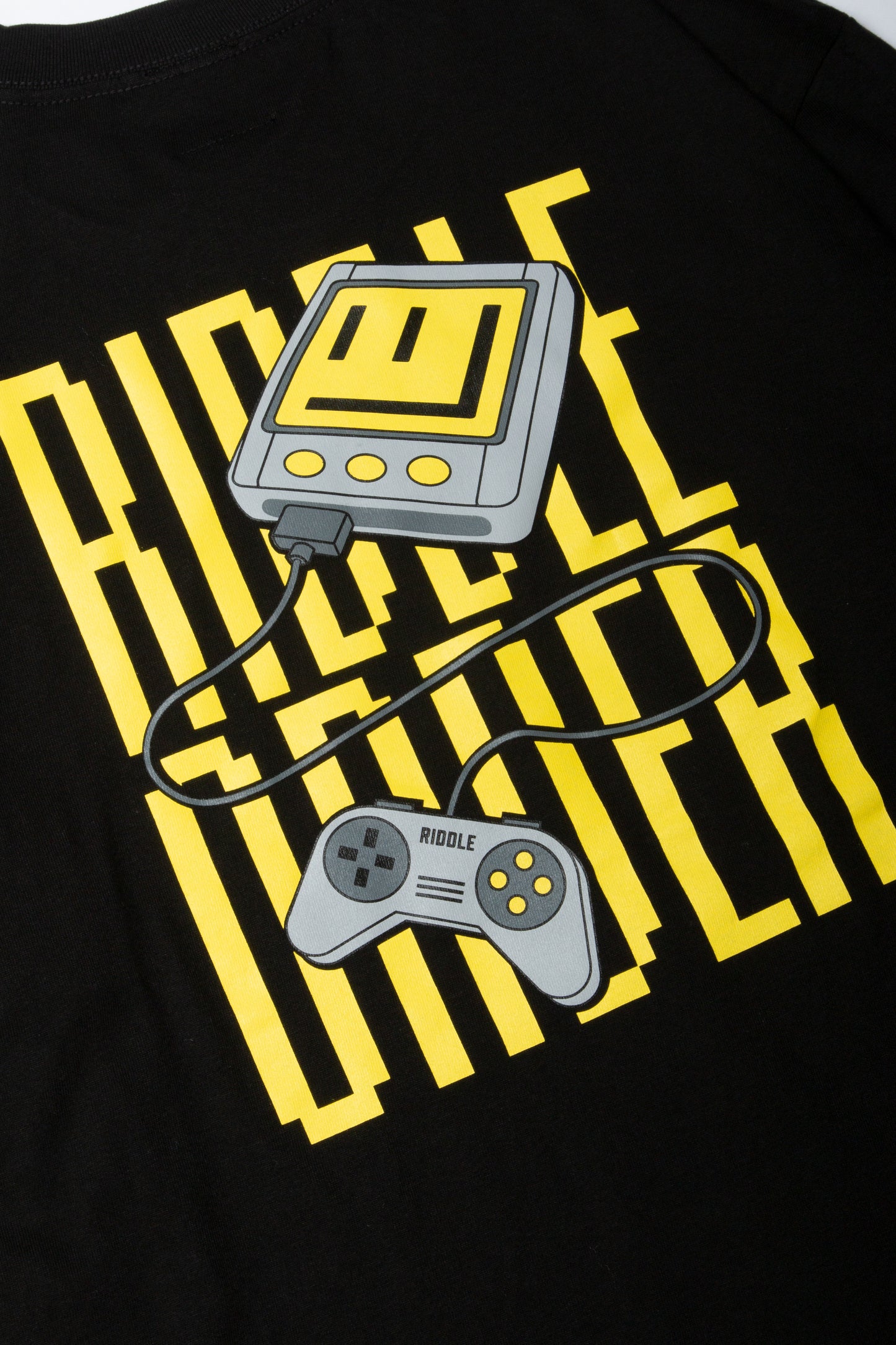 RIDDLE GAME L/S TEE /BLK