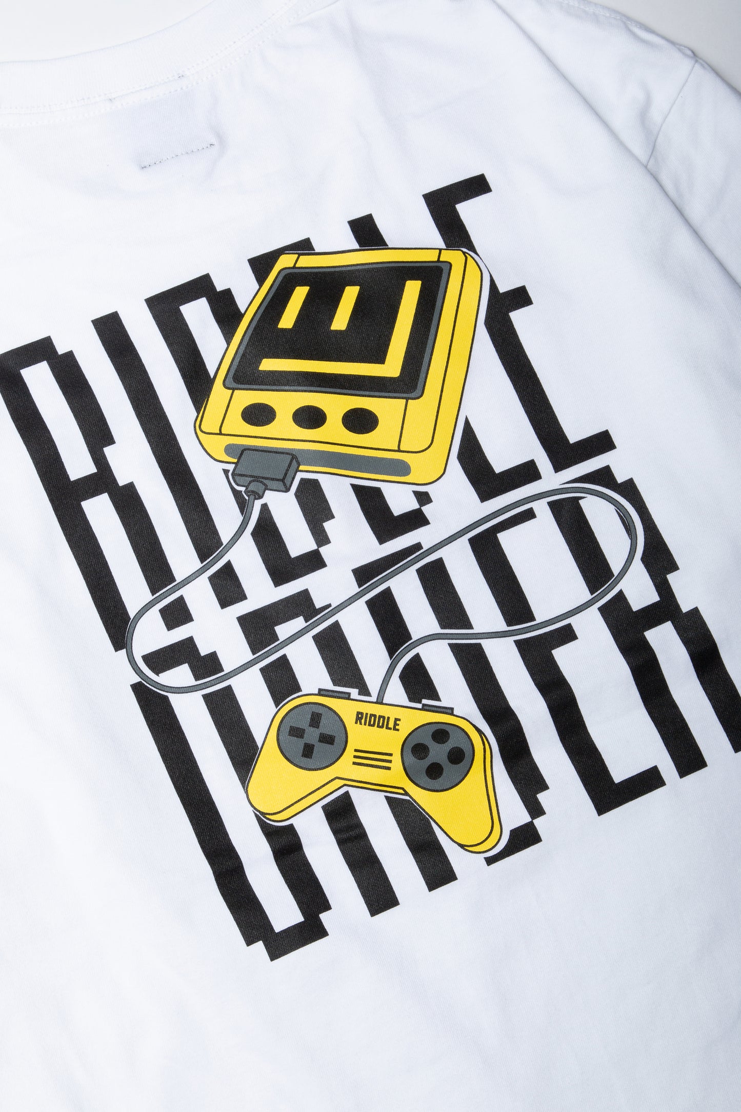 RIDDLE GAME L/S TEE /WHT