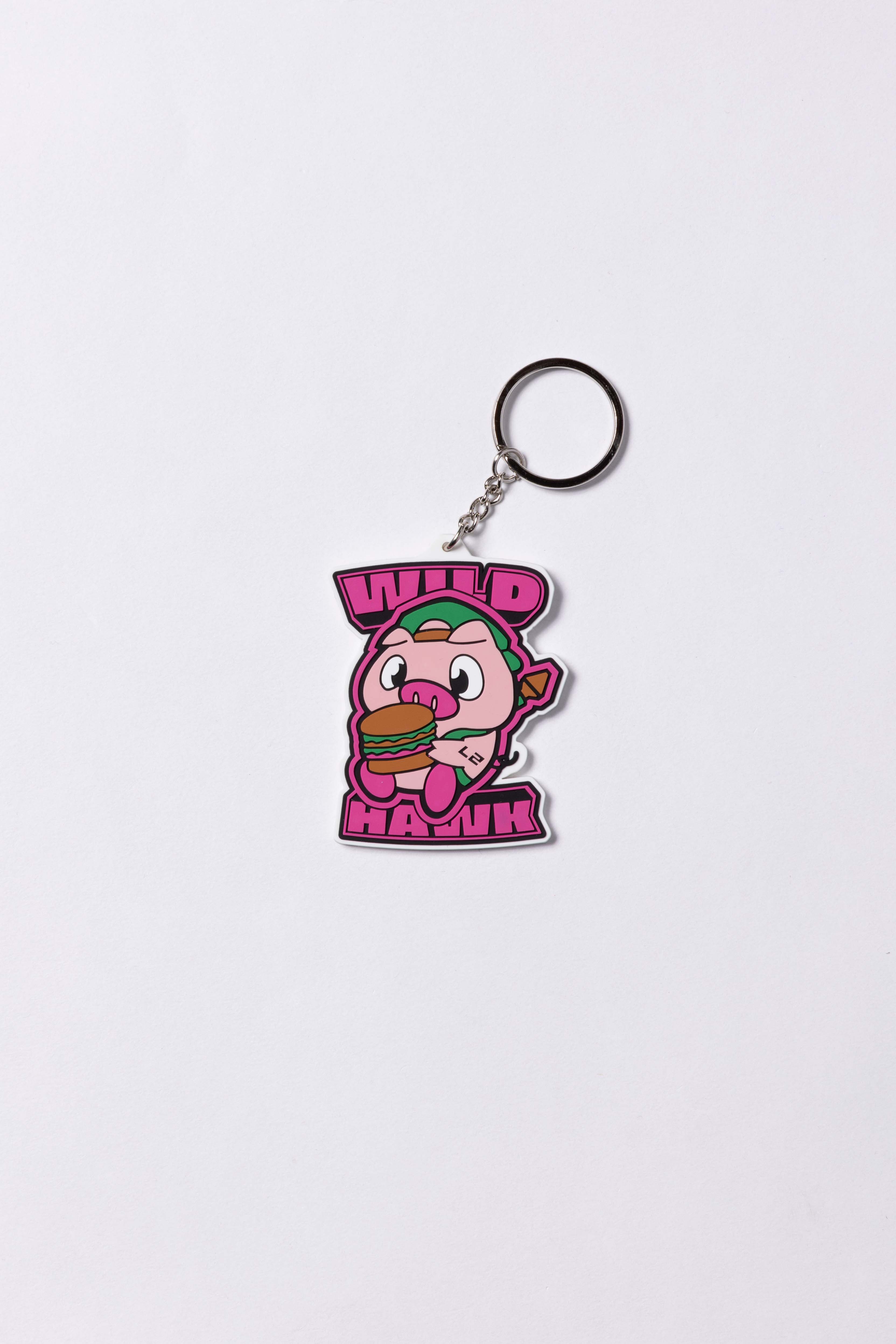 RIDDLE Wildhawk RUBBER KEY CHAIN – RIDDLE ONLINE SHOP