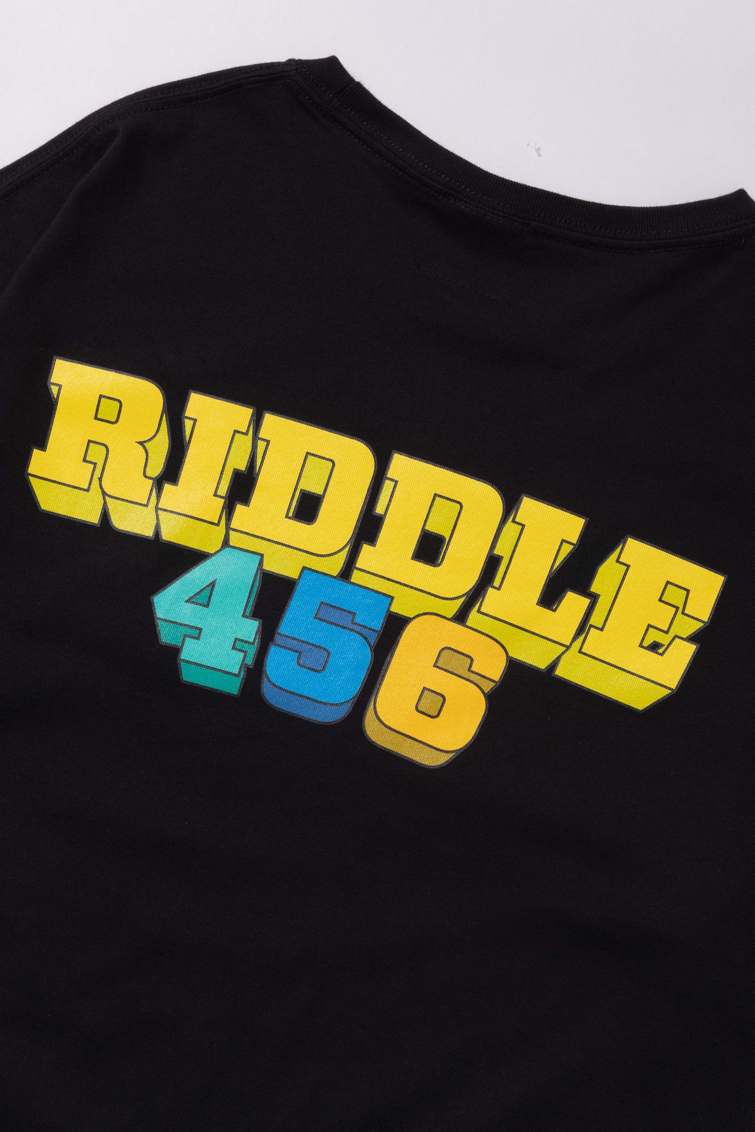 RIDDLE 456 Tee / BLK – RIDDLE ONLINE SHOP