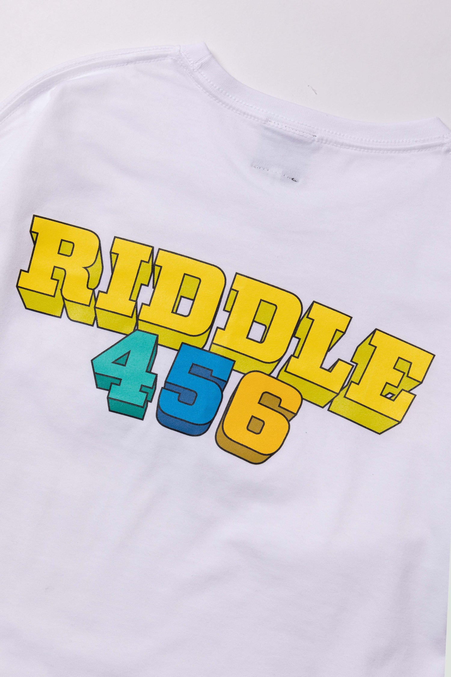 RIDDLE 456 Tee / WHT – RIDDLE ONLINE SHOP