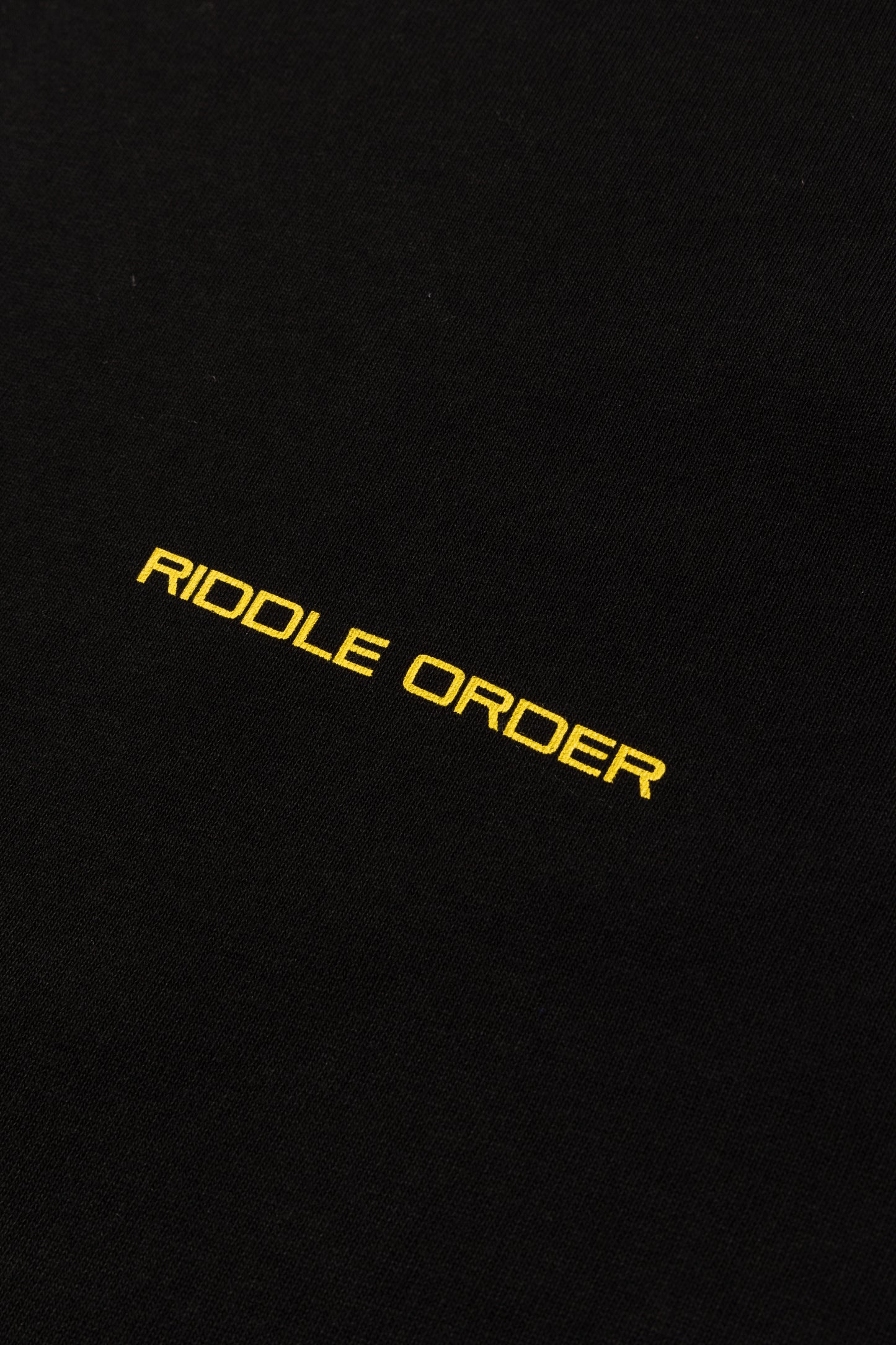 RIDDLE L/S TEE / BLK