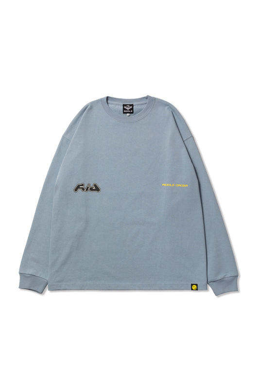 RIDDLE L/S TEE / BLU