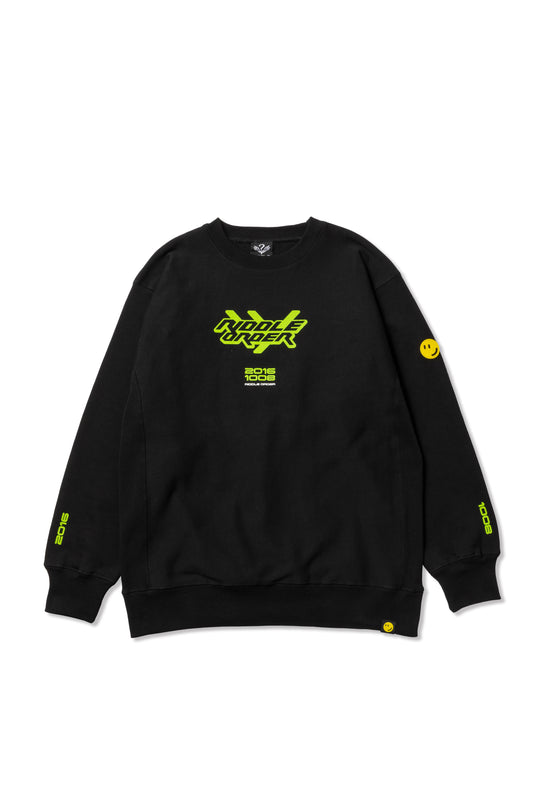 RIDDLE 20161008 SWEATSHIRT / BLK