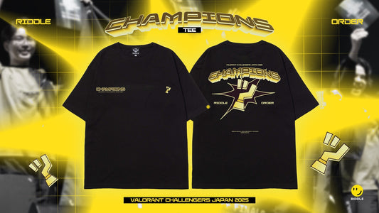 RIDDLE CHAMPIONS TEE 2025