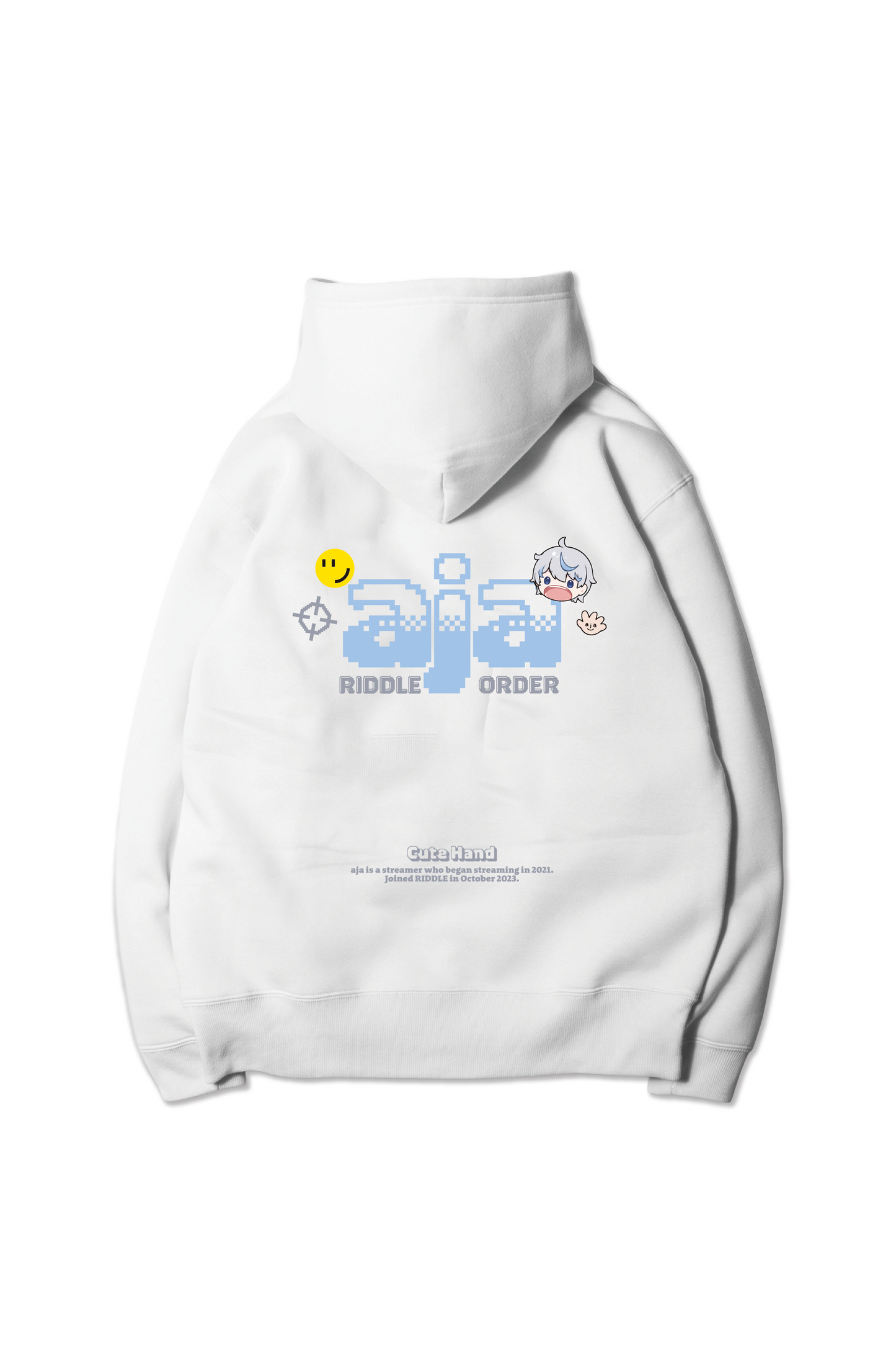 aja HOODIE WHT