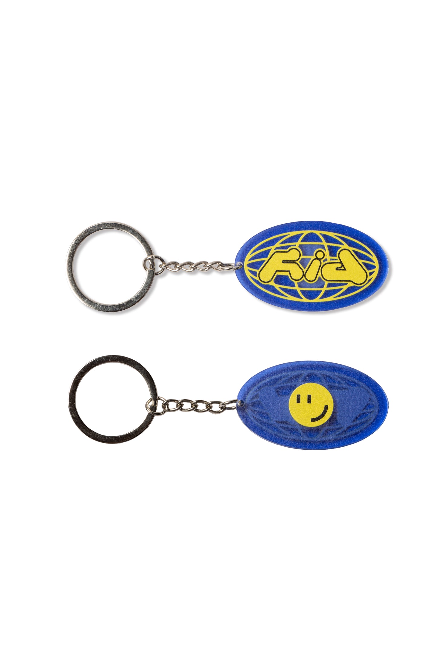 RIDDLE PlasticKeychain / BLU