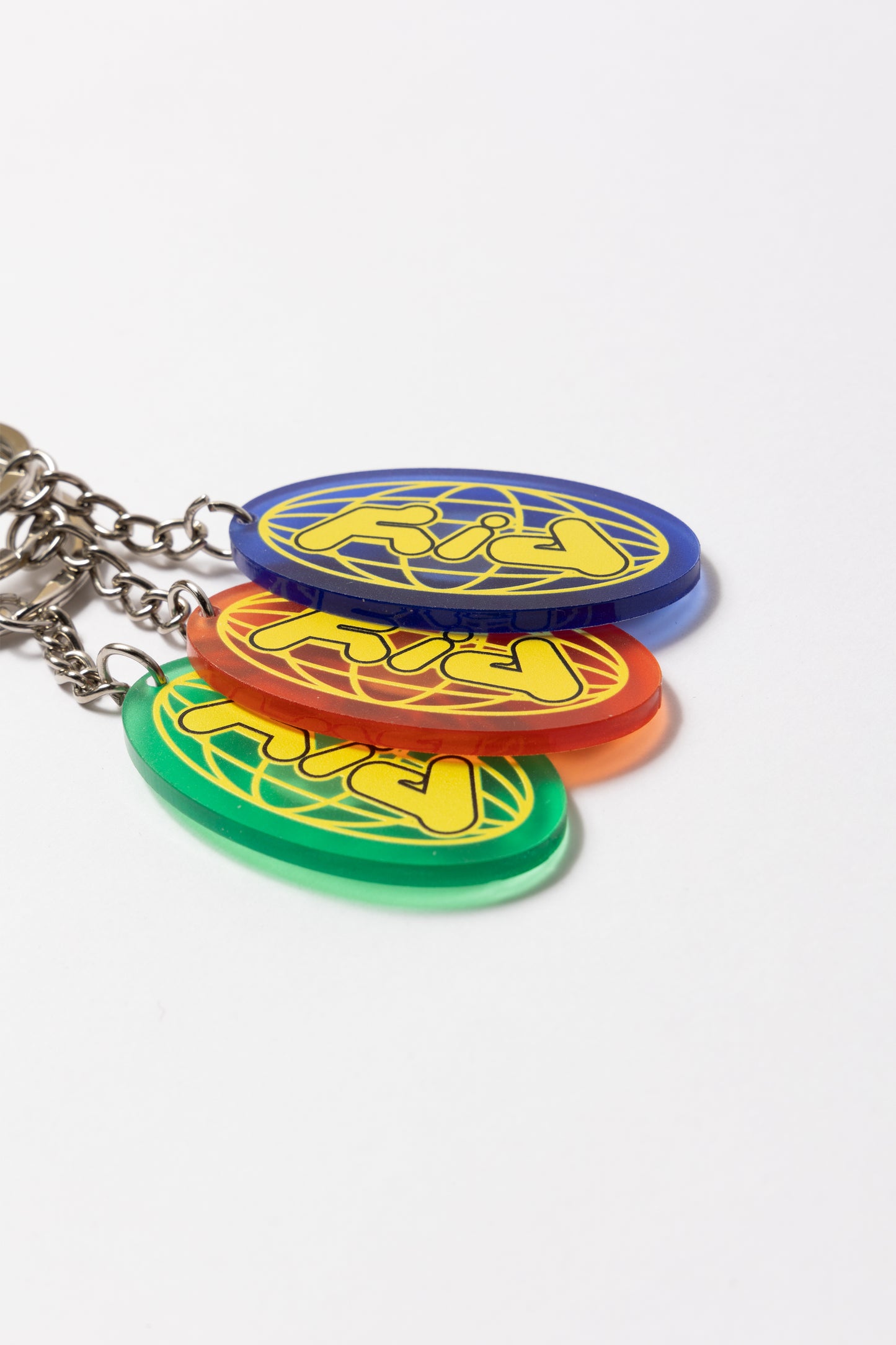 RIDDLE PlasticKeychain / BLU