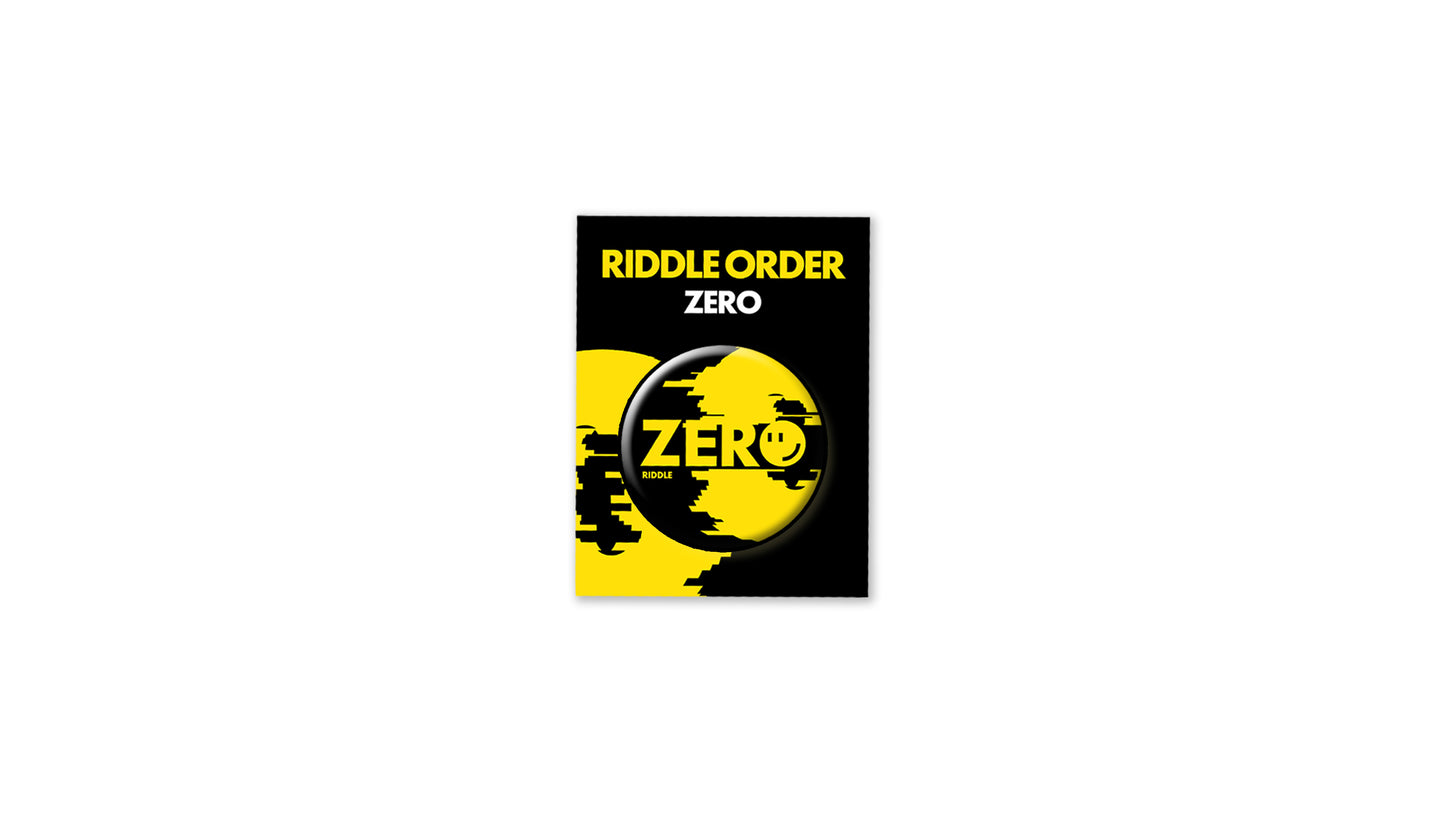 RID ZERO PIN BADGE
